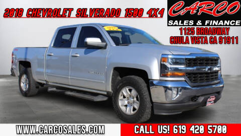 2018 Chevrolet Silverado 1500 for sale at CARCO SALES & FINANCE - CARCO OF POWAY in Poway CA