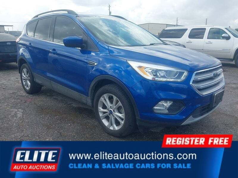 Blue 2019 Ford Escape SEL SEL 4dr SUV 1