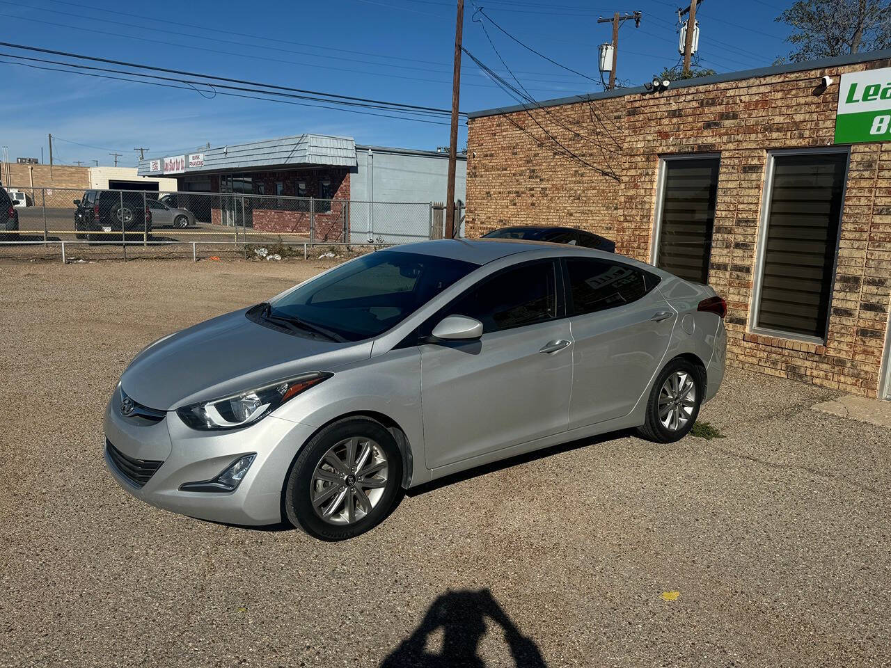 2015 Hyundai ELANTRA for sale at LEAF AUTO SALE LLC in Lubbock, TX