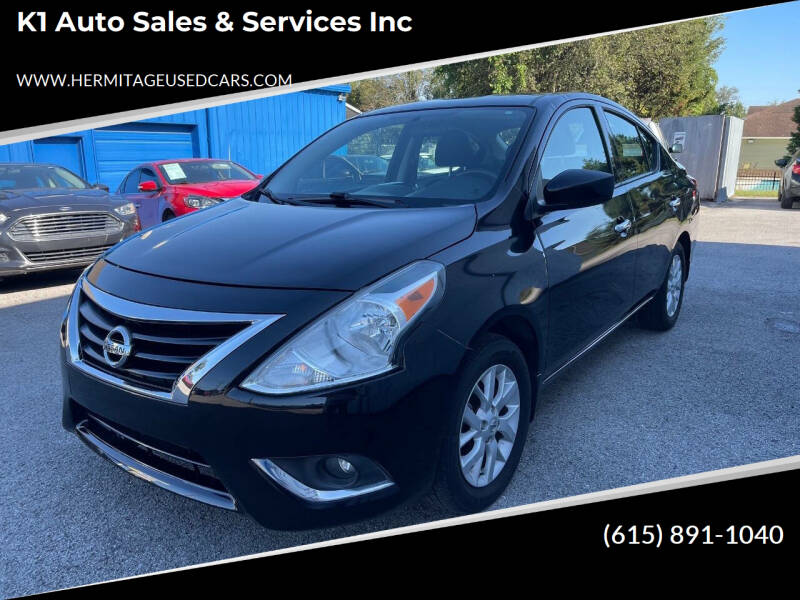 2019 Nissan Versa for sale at K1 Auto Sales & Services Inc in Hermitage TN