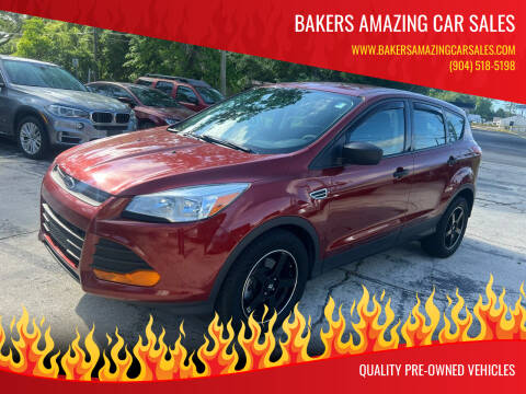 2014 Ford Escape for sale at Bakers Amazing Car Sales in Jacksonville FL