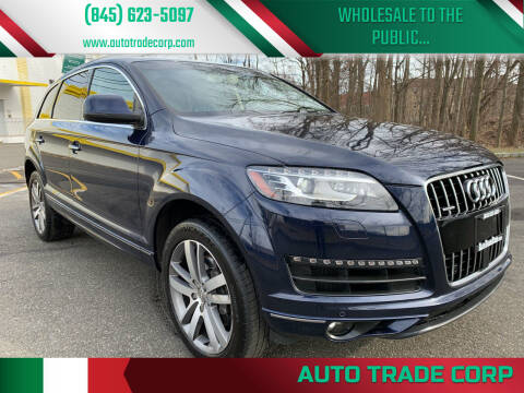 2015 Audi Q7 for sale at AUTO TRADE CORP in Nanuet NY