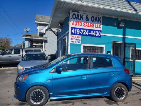 2018 Mitsubishi Mirage for sale at Oak & Oak Auto Sales in Toledo OH