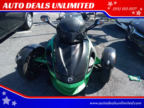 2012 Spyder Roadster for sale at AUTO DEALS UNLIMITED in Philadelphia PA