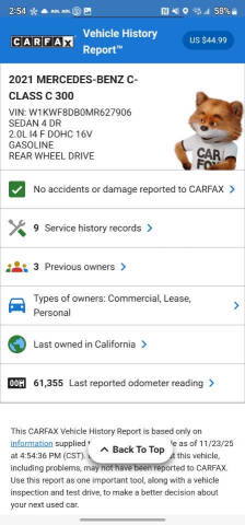 2021 Mercedes-Benz C-Class C 300