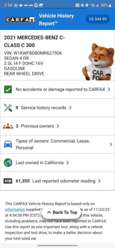 2021 Mercedes-Benz C-Class C 300