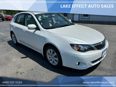 2009 Subaru Impreza for sale at Lake Effect Auto Sales in Chardon OH