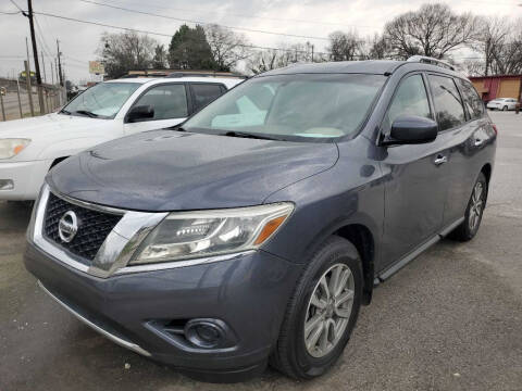 2014 Nissan Pathfinder for sale at TRAIN AUTO SALES & RENTALS in Taylors SC