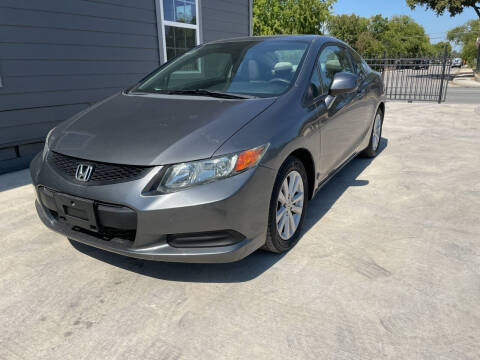 2012 Honda Civic for sale at H & H AUTO SALES in San Antonio TX