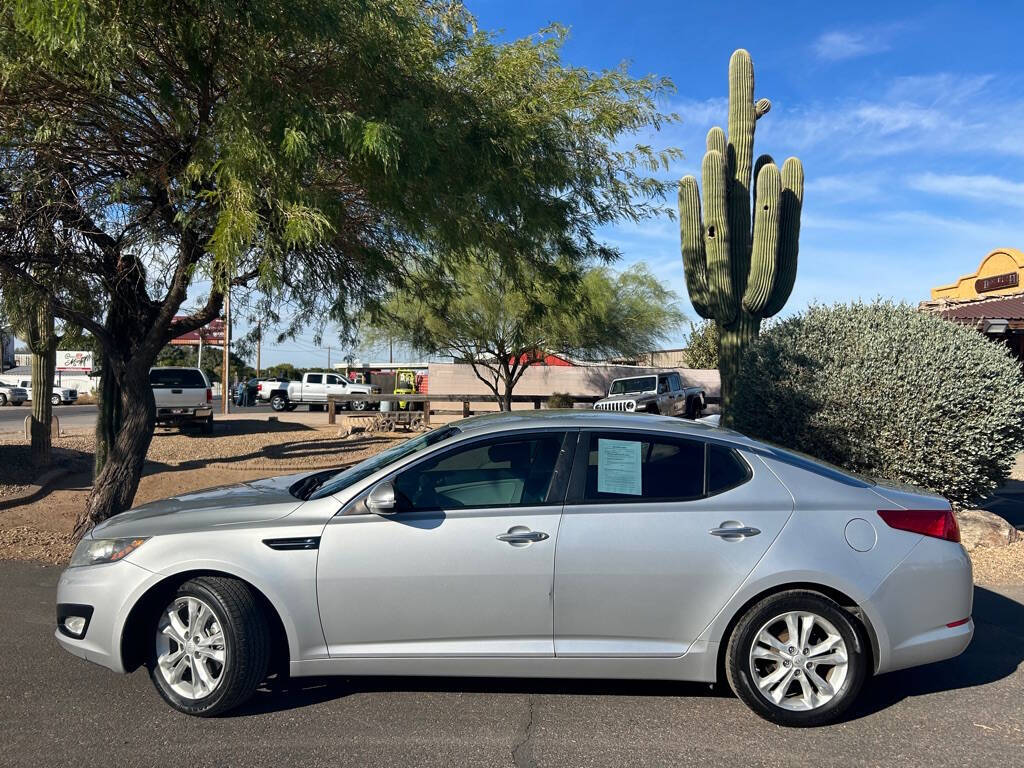 2013 Kia Optima for sale at Big 3 Automart At Double H Auto Ranch in QUEEN CREEK, AZ