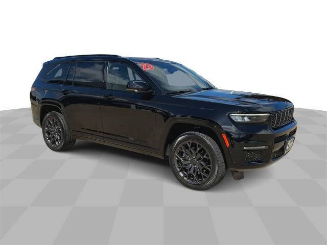 Used 2023 Jeep Grand Cherokee L Summit Reserve with VIN 1C4RJKEG7P8780709 for sale in Waterloo, IA