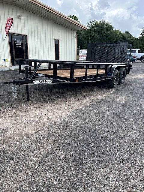 Falcon Trailer 77x16  3500lb axles Image