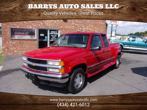 Chevrolet C K 1500 Series For Sale In Danville Va Barrys Auto Sales Llc