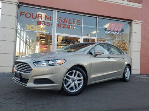 2015 Ford Fusion for sale at FOUR M SALES in Buffalo NY