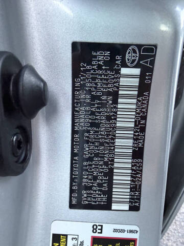 2013 Toyota Corolla L