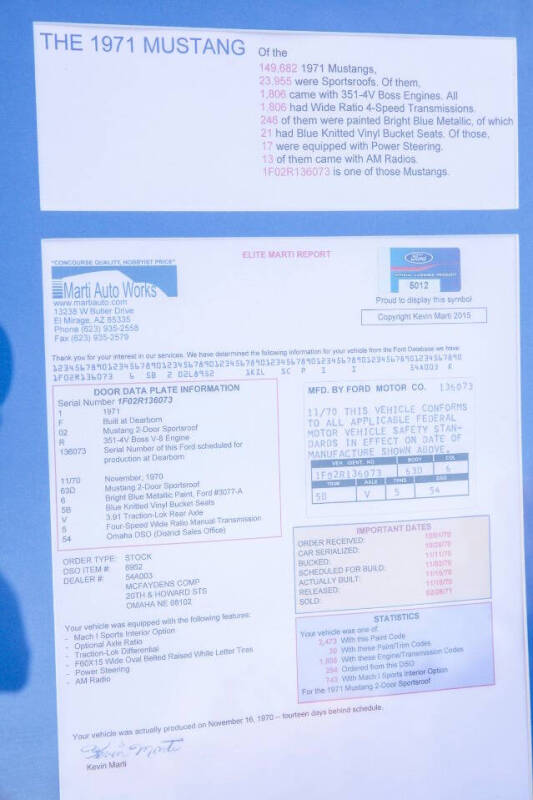 1971 Ford Mustang