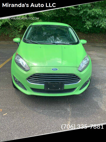 2014 Ford Fiesta for sale at Miranda's Auto LLC in Commerce GA