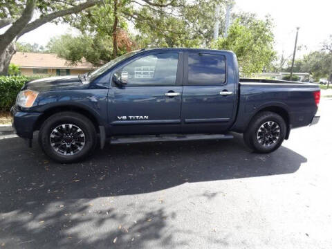 2015 Nissan Titan for sale at DONNY MILLS AUTO SALES in Largo FL