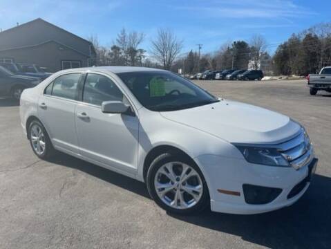 2012 Ford Fusion for sale at Greg's Auto Sales in Searsport ME