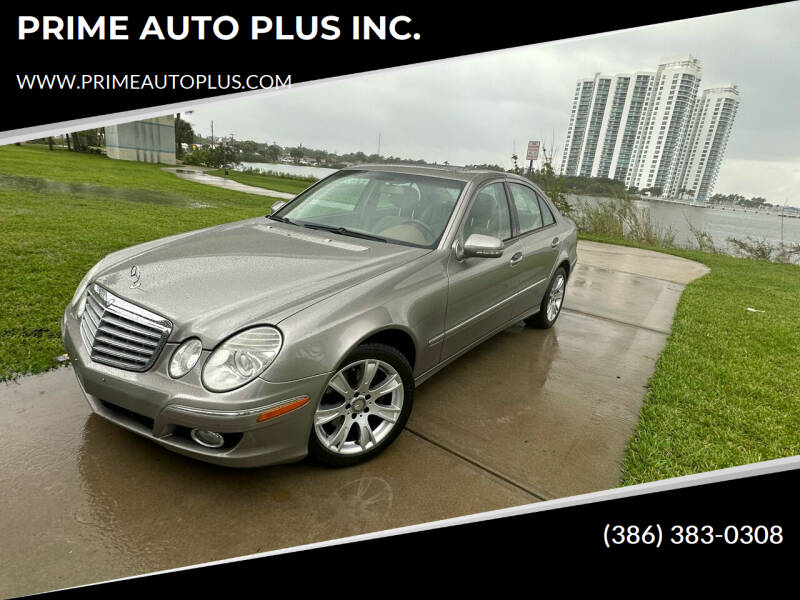 2009 Mercedes-Benz E-Class for sale at PRIME AUTO PLUS INC. in Daytona Beach FL