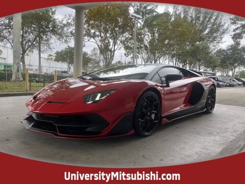 2020 Lamborghini Aventador for sale at University Mitsubishi in Davie FL