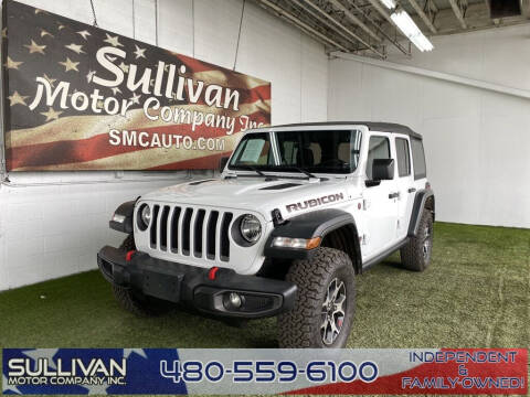 2021 Jeep Wrangler Unlimited for sale at SULLIVAN MOTOR COMPANY INC. in Mesa AZ