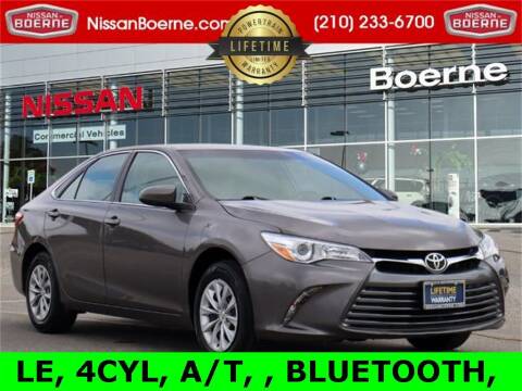 2017 Toyota Camry for sale at Nissan of Boerne in Boerne TX