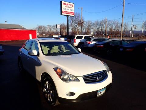 2011 Infiniti EX35 for sale at Marty's Auto Sales in Savage MN