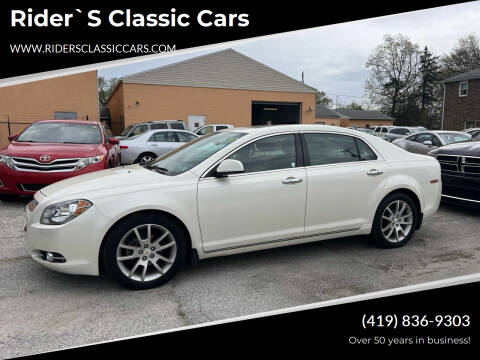 2010 Chevrolet Malibu for sale at Rider`s Classic Cars in Millbury OH