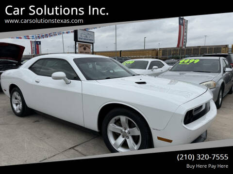 2014 Dodge Challenger for sale at Car Solutions Inc. in San Antonio TX