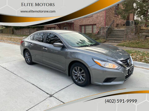 2018 Nissan Altima for sale at Elite Motors in Bellevue NE