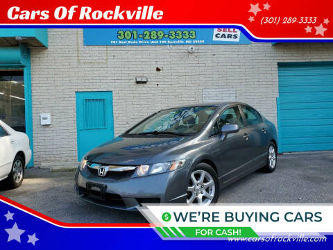 2011 Honda Civic for sale at Cars Of Rockville in Rockville MD