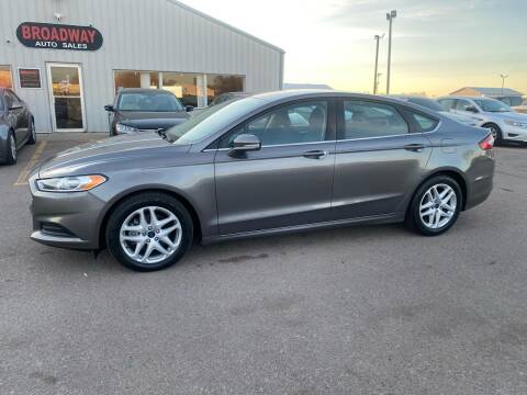 2013 Ford Fusion for sale at Broadway Auto Sales in South Sioux City NE