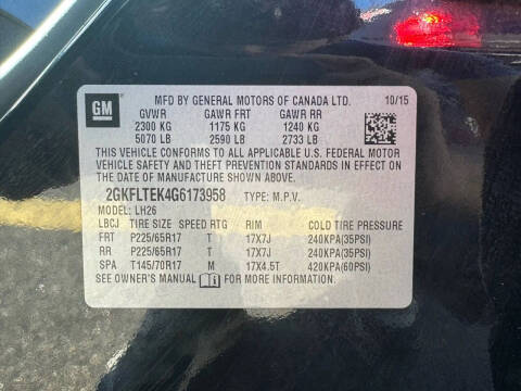 2016 GMC Terrain SLE-2