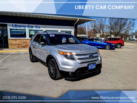 2015 Ford Explorer for sale at Liberty Car Company in Waterloo IA
