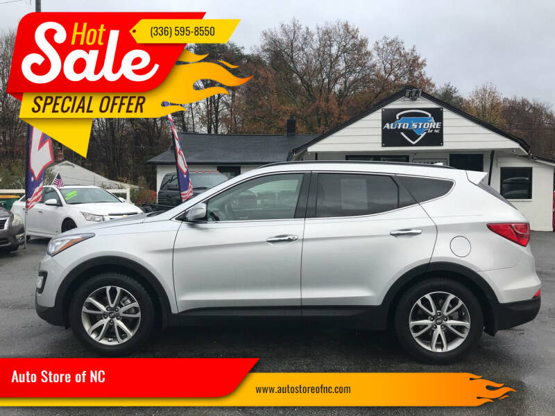 2014 Hyundai Santa Fe Sport for sale at Auto Store of NC in Walkertown NC