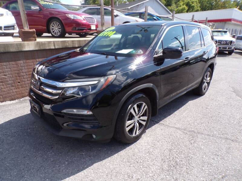2016 Honda Pilot for sale at WORKMAN AUTO INC in Bellefonte PA