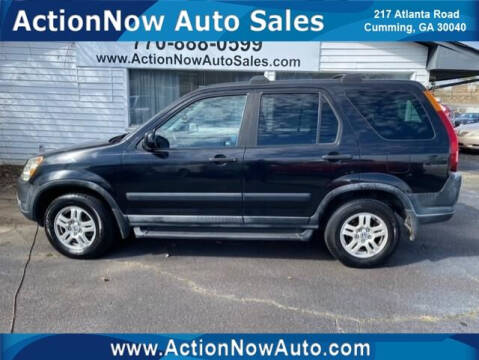 2002 Honda CR-V for sale at ACTION NOW AUTO SALES in Cumming GA