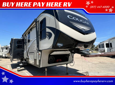 2018 Keystone Cougar 369BHS for sale at BUY HERE PAY HERE RV in Burleson TX