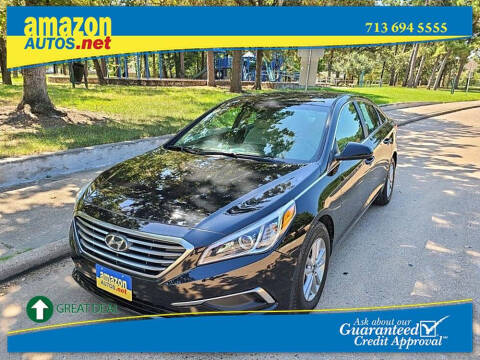 2017 Hyundai Sonata for sale at Amazon Autos in Houston TX