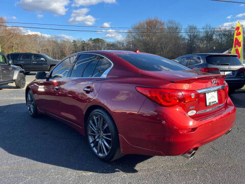 2016 Infiniti Q50 Red Sport 400