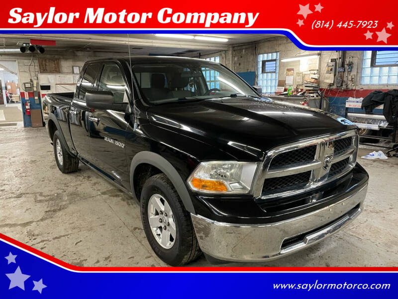 2012 RAM Ram Pickup 1500 for sale at Saylor Motor Company in Somerset PA