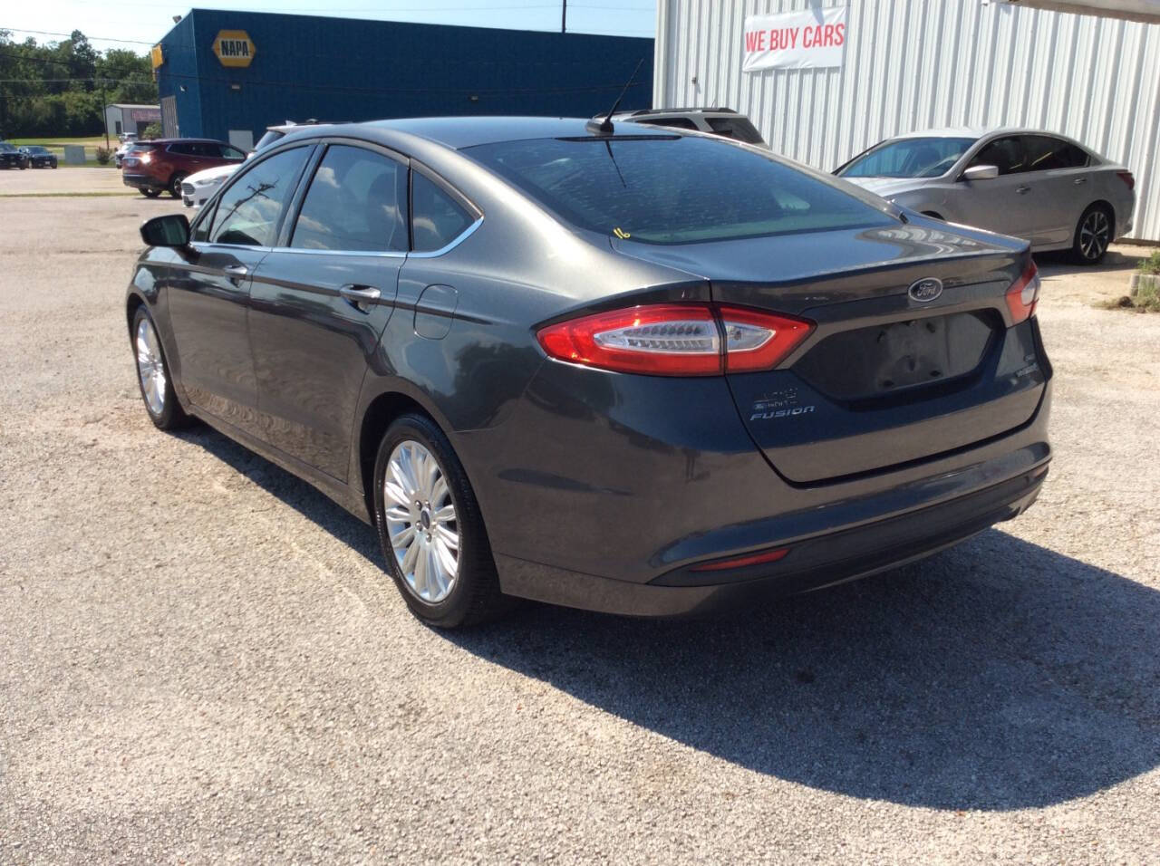 2016 Ford Fusion Hybrid for sale at SPRINGTIME MOTORS in Huntsville, TX