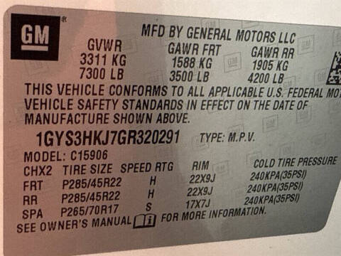 2016 Cadillac Escalade ESV Luxury Collection