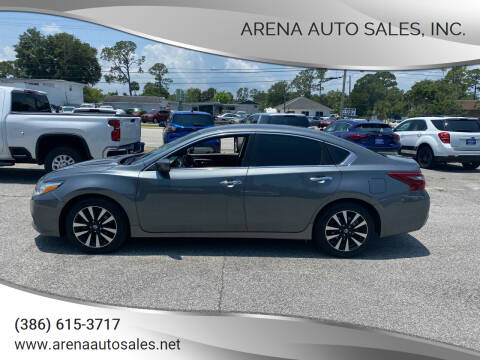 2018 Nissan Altima for sale at ARENA AUTO SALES,  INC. in Holly Hill FL
