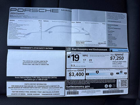 2024 Porsche Cayenne