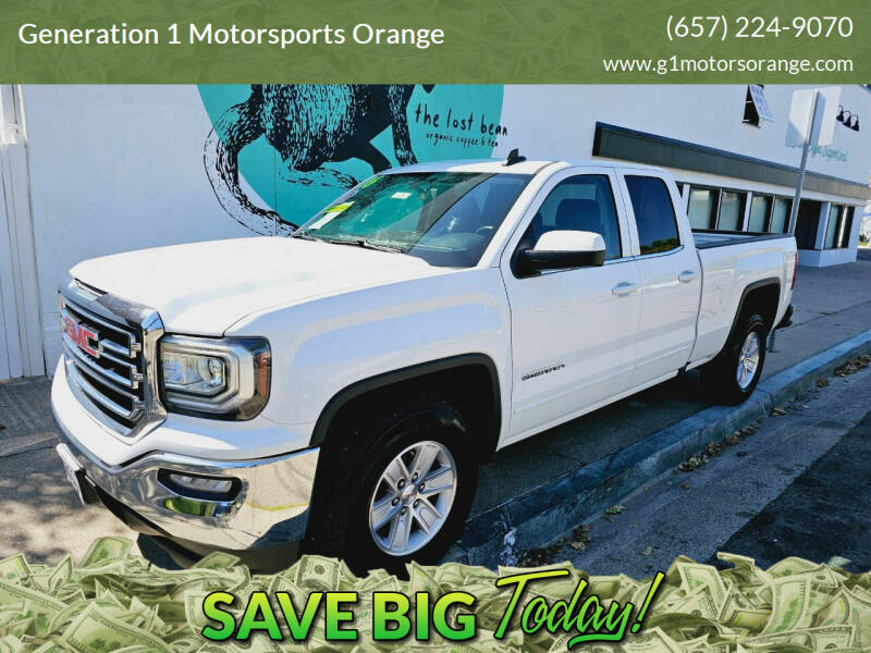 2016 GMC Sierra 1500 for sale at Generation 1 Motorsports Orange in Orange CA