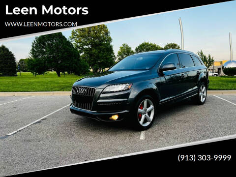 2013 Audi Q7 for sale at Leen Motors in Merriam KS