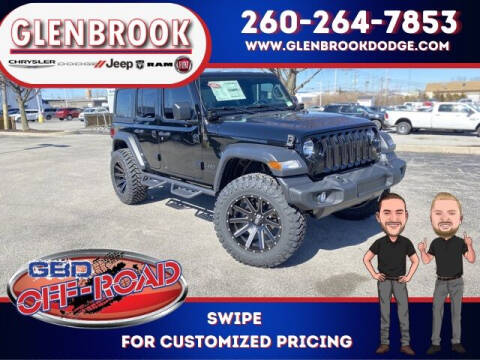 2023 Jeep Wrangler Unlimited for sale at Glenbrook Dodge Chrysler Jeep Ram and Fiat in Fort Wayne IN