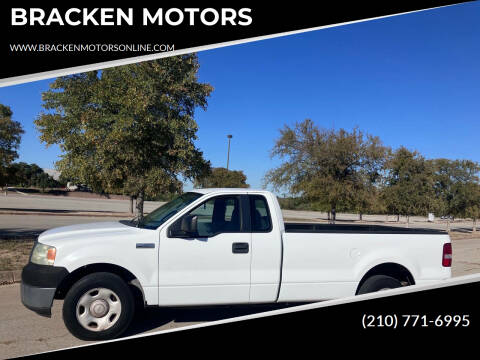 2006 Ford F-150 for sale at BRACKEN MOTORS in San Antonio TX